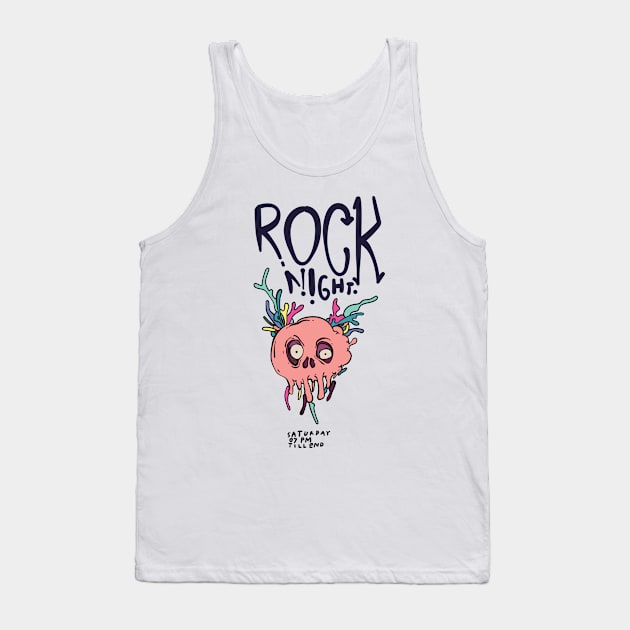 Rock night Tank Top by Music Lover